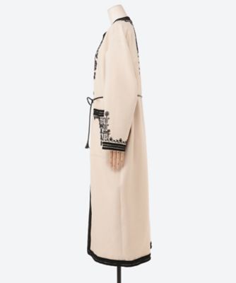 ｓａｎｄｐｉｔ　ｗｏｏｌ　ｅｍｂｒｏｉｄｅｒｙ　ｃｏａｔ　０１３５９