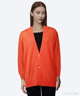 ＜leur logette (Women)＞ＡＬＡＳＨＡＮ　ｃａｓｈｍｅｒｅ　ｃａｒｄｉｇａｎ　２０５２３