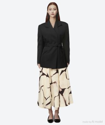 ⭐︎新品未使用【AKIRA NAKA】Lidia asymmetric JK BK ⭐︎新品未使用【AKIRA NAKA】Lidia asymmetric JK BK