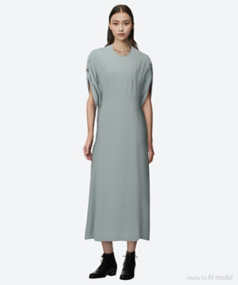 Ｆｅｂｅ ｄｒａｐｅ ｓｌｅｅｖｅ ｄｒｅｓｓ ＢＬ | AKIRANAKA (Women)/アキラナカ | 三越伊勢丹オンラインストア・通販【公式】