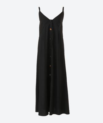 ＜AKIRANAKA (Women)＞Ｊａｍｉｅ　ｏｒｅ　ｂｕｔｔｏｎｓ　ｄｒｅｓｓ　ＢＫ