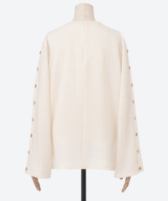 Adora open sleeve shirt OW | AKIRANAKA