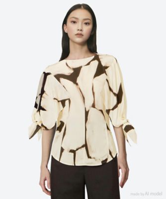 ＜AKIRANAKA (Women)＞Ａｕｖｅｒｓ　ｋｎｏｔ　ｓｌｅｅｖｅ　ＰＯ　ＩＶ