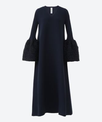 ＜CFCL (Women)＞ＰＯＴＴＥＲＹ　ＲＥＥＦ　ＬＵＸＥ　ＬＯＮＧ　ＢＥＬＬ　ＳＬＥＥＶＥ　ＦＬＡＲＥ　ＤＲＥＳＳ