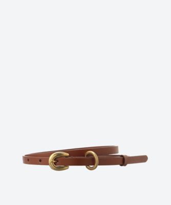 ＜AURALEE (Women)＞ＬＥＡＴＨＥＲ　ＮＡＲＲＯＷ　ＢＥＬＴ　Ａ００Ｂ０２ＲＰ－Ｗ