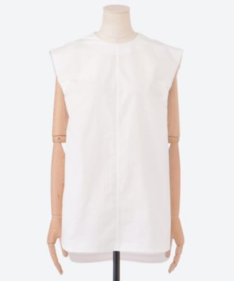 TASLAN TWILL SLEEVELESS TOP 15221 
