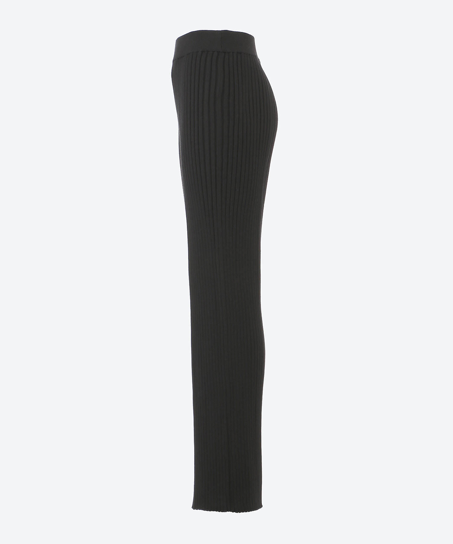 WIDE RIBBED SWEATER PANTS | HYKE WIDE RIBBED SWEATER PANTS | HYKE