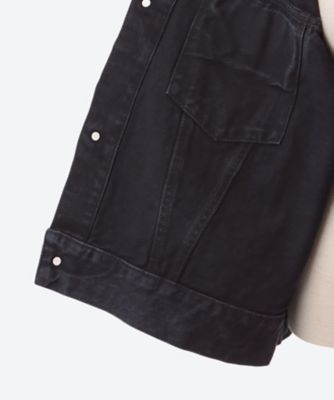 BALLOON SLEEVE TWILL JACKET