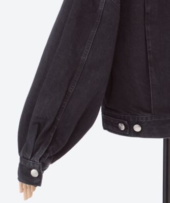 ジャケット・アウター HYKE BALLOON SLEEVE TWILL JACKET/ TYPE3 BALLOON SLEEVE TWILL JACKET/TYPE3-バルーンスリーブツウィル