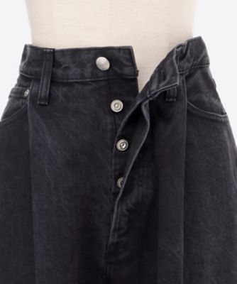 TWILL WIDE LEG JEANS | HYKE (Women)/ハイク