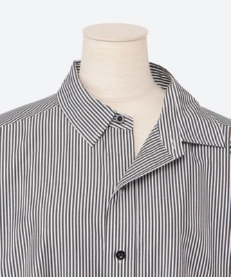 STRIPE BIG SHIRT 15231 | HYKE (Women