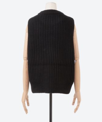 ＷＯＯＬ ＲＩＢＢＥＤ ＳＷＥＡＴＥＲ ＶＥＳＴ | HYKE (Women)/ハイク | 三越伊勢丹オンラインストア・通販【公式】