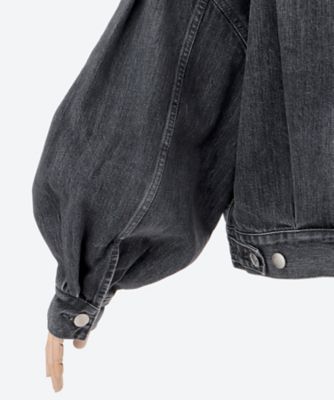 BALLOON SLEEVE DENIM JACKET