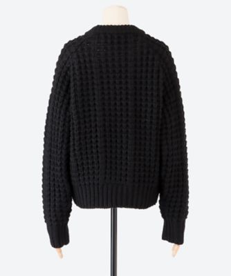 ＷＡＦＦＬＥ―ＫＮＩＴ　ＳＷＥＡＴＥＲ