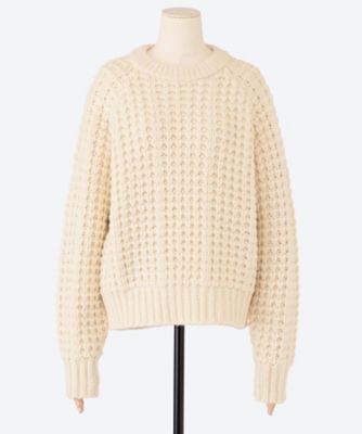 ＷＡＦＦＬＥ―ＫＮＩＴ　ＳＷＥＡＴＥＲ
