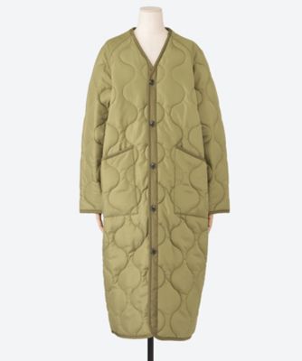 ≪送料無料≫ＱＵＩＬＴＥＤ ＬＩＮＥＲ ＣＯＡＴ | HYKE (Women)/ハイク | 三越伊勢丹オンラインストア・通販【公式】