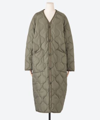 ≪送料無料≫ＱＵＩＬＴＥＤ ＬＩＮＥＲ ＣＯＡＴ | HYKE (Women)/ハイク | 三越伊勢丹オンラインストア・通販【公式】