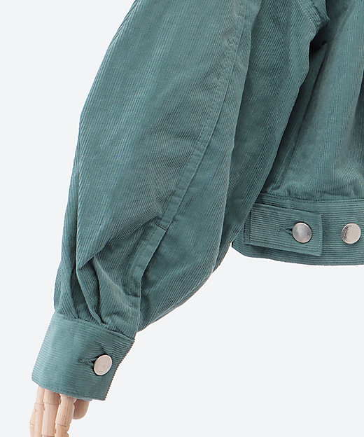 CORDUROY BALLOON SLEEVE JACKET CORDUROY BALLOON SLEEVE JACKET