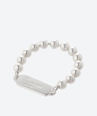 ＜HYKE (Women)＞ＢＡＬＬ　ＣＨＡＩＮ　ＲＩＮＧ