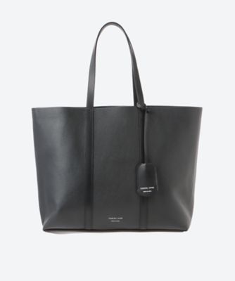 ＜HYKE (Women)＞ＬＥＡＴＨＥＲ　ＴＯＴＥ　ＢＡＧ（ＭＥＤＩＵＭ　ＳＩＺＥ）