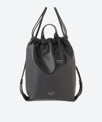 ＜HYKE (Women)＞ＬＥＡＴＨＥＲ　ＫＮＡＰＳＡＣＫ