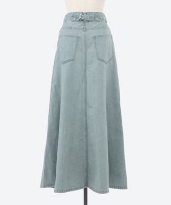 The Topaz Denim Skirt TEMT－SK029