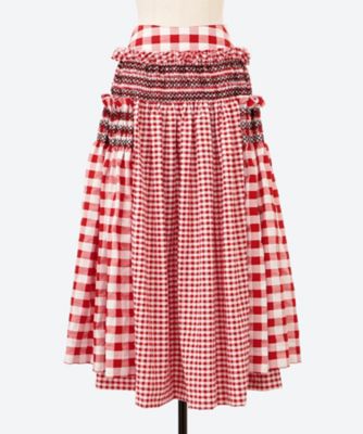 Molly Goddard モリーゴダード　チェックスカート　UK 8 美品 スカート | Molly Goddard (Women)/モリー ゴダード | 三越