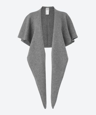 ＜babaco (Women)＞Ｒｏｕｎｄ　Ｋｎｉｔｔｅｄ　Ｓｃａｒｆ