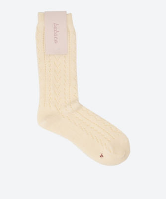 ＜babaco (Women)＞Ｌａｃｙ　Ｓｏｃｋｓ