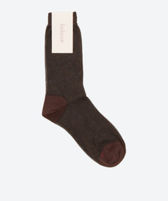 ＜babaco (Women)＞Ｓｈｅｅｒ　Ｌｕｒｅｘ　Ｓｏｃｋｓ