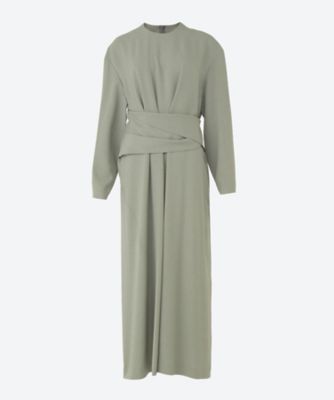 ＜AKIRANAKA (Women)＞Ｃｌａｉｒｅ　ｗｒａｐ　ｗａｉｓｔ　ｄｒｅｓｓ　ＫＨ