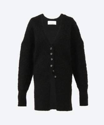 ＜AKIRANAKA (Women)＞Ｇｒｅｅｒ　ｍｏｈａｉｒ　ｋｎｉｔ　ｃａｒｄｉｇａｎ　ＢＫ　ＡＷ２４２８―ＢＫ