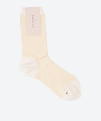 ＜babaco (Women)＞Ｆｌｏｒａｌ　Ｌａｃｅ　Ｓｏｃｋｓ