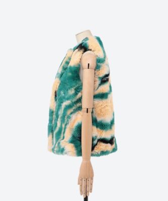 CHUSEN DYED FUR VEST | IHNN (Women)/イン | 三越 