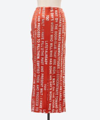 【新品】KANAKO SAKAI ベルベットスカート スカート | KANAKO SAKAI (Women)/カナコ サカイ | 三越伊勢丹