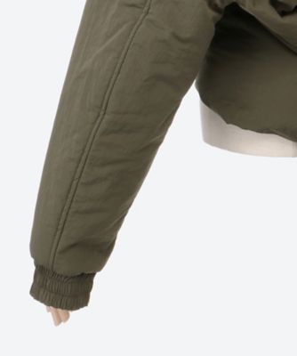 セシリーバンセン SHORT BOMBER JACKET カーキ 6 S M セシリーバンセン SHORT BOMBER JACKET カーキ 6 S M