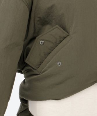 セシリーバンセン SHORT BOMBER JACKET カーキ 6 S M セシリーバンセン SHORT BOMBER JACKET カーキ 6 S M