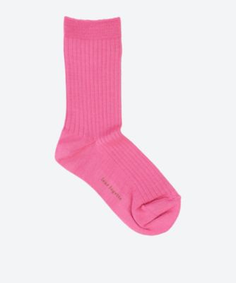 ＜leur logette (Women)＞ｒｉｂ　ｓｏｃｋｓ　３０２０３