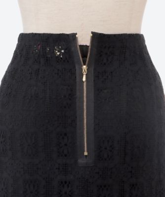 ｆｌｏｗｅｒ　ｓｑｕａｒｅ　ｌａｃｅ　ｓｋｉｒｔ　０４４６７