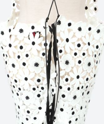 couture flower embroidery camisole 