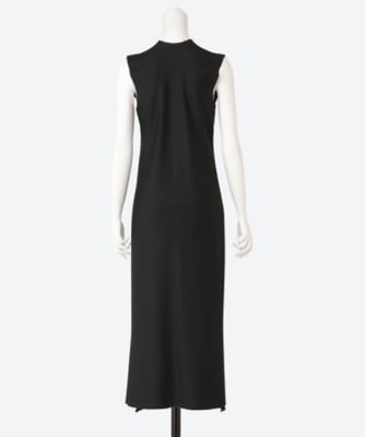 ブラックドレス　りそな　FINALIST刻印 CREDONA - SLAB RIB TANK SET DRESS / スラブリブ タンクセット
