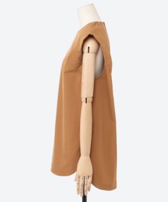 TASLAN TWILL SLEEVELESS TOP