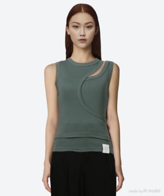 HYKE (Women)/ハイク ＬＡＹＥＲＥＤ　ＴＡＮＫ　ＴＯＰ　１２４０４