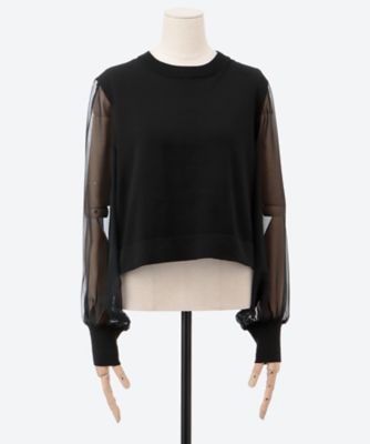 ＣＲＥＷ　ＮＥＣＫ　ＣＲＯＰＰＥＤ　ＳＷＥＡＴＥＲ　ＷＩＴＨ　ＳＨＥＥＲ　ＳＬＥＥＶＥ　１１３８７