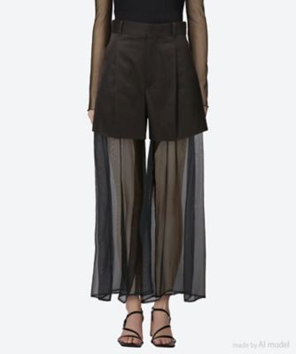 ＜HYKE (Women)＞Ｔ／Ｃ　ＬＡＹＥＲＥＤ　ＰＡＮＴＳ　２５ＳＳ／１３３４１