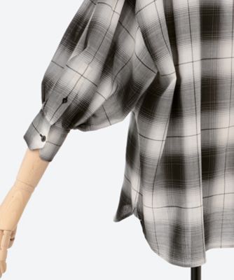 【25SS 未使用】HYKE BALLOON SLEEVE BLOUSE 25ss 新品 HYKE ハイク コットン バルーン スリーブ ブラウス 1