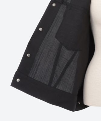 OXFORD BALLOON SLEEVE JACKET