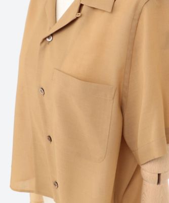 Ｔ／Ｗ　ＶＯＩＬＥ　ＣＲＯＰＰＥＤ　ＳＨＩＲＴ　２５ＳＳ／１５２４１