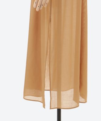 T／W VOILE BALLOON SLEEVE DRESS 25SS