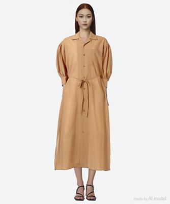 ＜HYKE (Women)＞Ｔ／Ｗ　ＶＯＩＬＥ　ＢＡＬＬＯＯＮ　ＳＬＥＥＶＥ　ＤＲＥＳＳ　２５ＳＳ／１６２３７